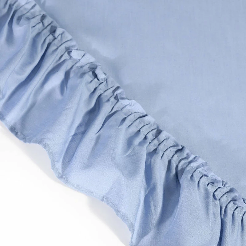 Buy βοΈ Ellis Curtain Stacey 60"x38" Ruffled Swag Curtain, Slate π - Image 5