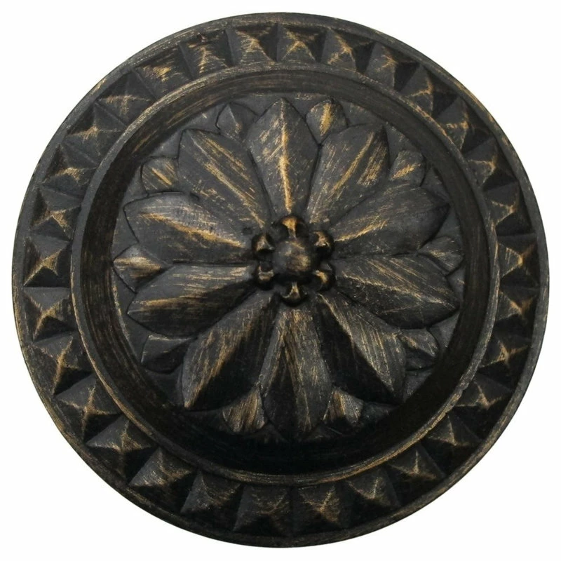 Budget β€οΈ Urbanest Colette Drapery Medallion Holdback, Burnt Gold π₯ - Image 2