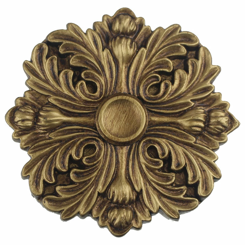 Flash Sale π Urbanest Set Of 2 Eve Medallion Drapery Holdbacks, Renaissance Gold π - Image 2