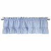 Flash Sale 💯 Ellis Curtain Stacey 54"x13" Ruffled Filler Valance, Slate 👏