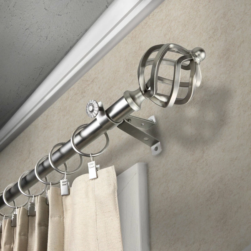 Promo π― Rod Desyne Twist Curtain Rod, Satin Nickel, 48-84" π - Image 3