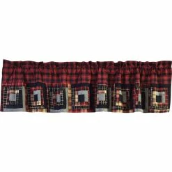 Hot Sale βοΈ VHC Brands Cumberland Patchwork Valance, 60" Width π