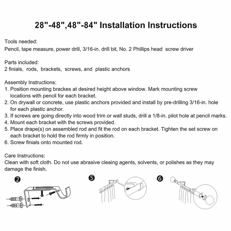Wholesale β¨ Urbanest 3/4" Bird Adjustable Curtain Rod, Renaissance Gold, 28"-48" π₯° - Image 6