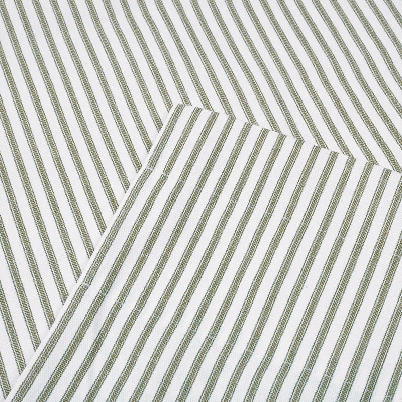 Deals π Ellis Curtain Plaza Stripe 58" X 15" Tailored Valance, Sage β - Image 5