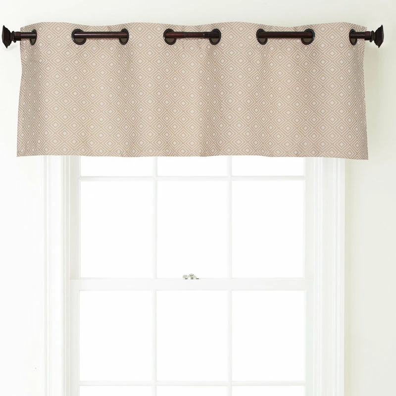New π Nanshing America Harrison Grommet Top Curtain Valance, Candied Ginger, 54"x18" β€οΈ - Image 2