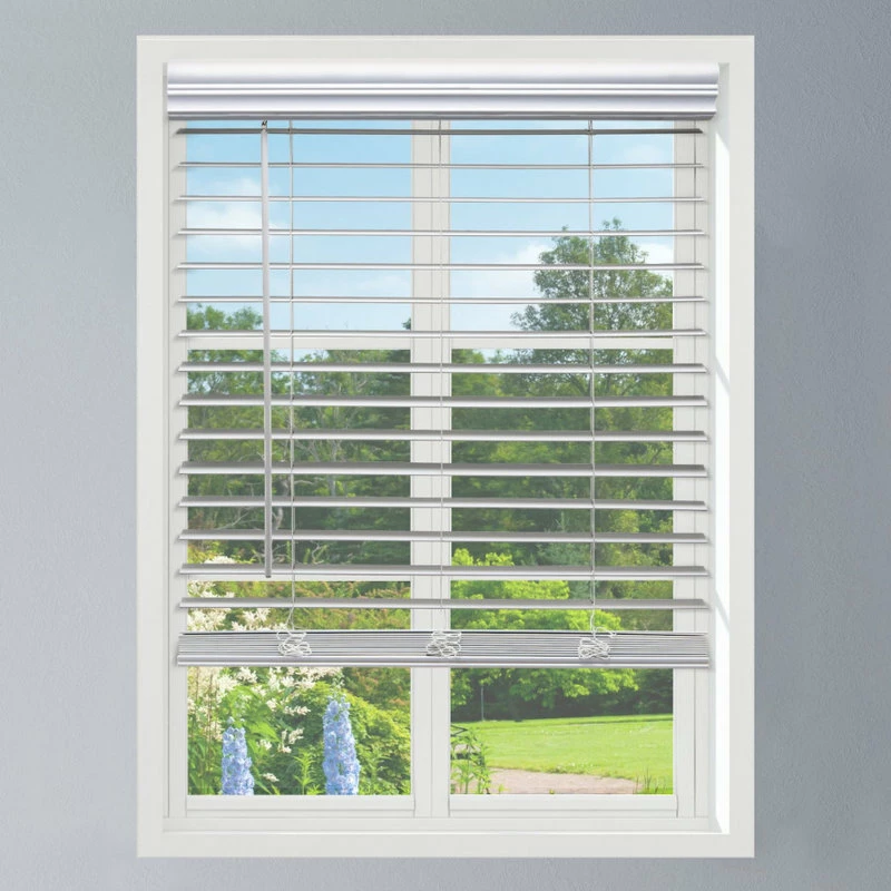 Best Pirce π Linen Avenue Custom Cordless Faux Wood Blind , 30Wx72H Flush Inside Mount 𧨠- Image 2