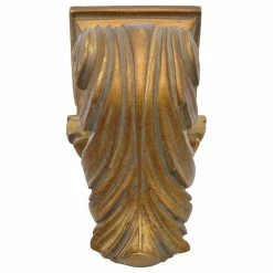 Best deal 🔔 Urbanest Cameau Drapery Sconce, 2" Diameter, English Gold 🎉