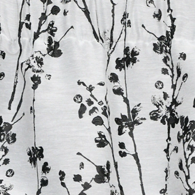 Best Pirce π€© Ellis Curtain Meadow 50" X 15" Lined Scallop Valance, Chrome π - Image 2