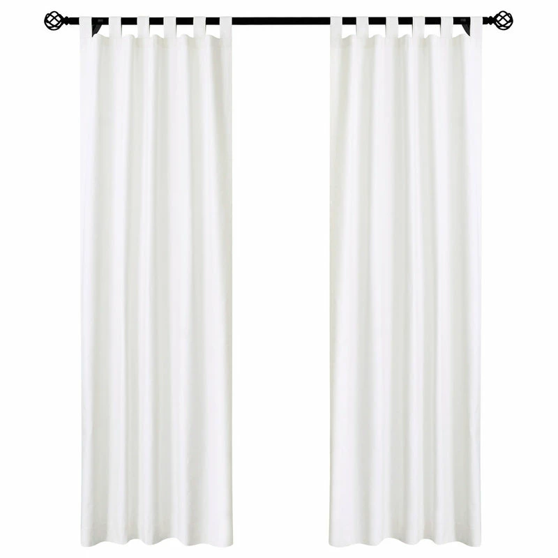 Discount π€© Commonwealth Home Fashions Weathermate Tab Top Panel Pair 40 X 84 In White π―