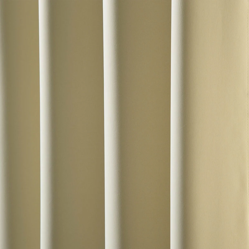 Budget βοΈ Best Home Fashion Solid Grommet Top Thermal Insulated Blackout Curtains, Beige, 84" π - Image 4