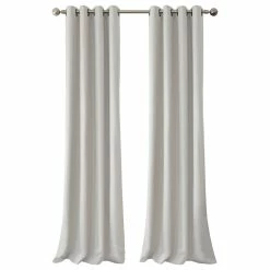 Brand new π Elrene Home Fashions Indoor Outdoor Grommet Solid Window Curtain, White, 52"x108" π