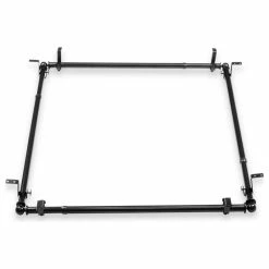 Buy 🛒 Rod Desyne Julie Multi Angle Ceiling Rod 48-84", Black, Four Sided 🎁