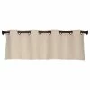 New 👍 Nanshing America Harrison Grommet Top Curtain Valance, Candied Ginger, 54"x18" ❤️