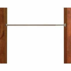 Best Pirce β Versailles Indoor/Outdoor 3/4" DUO Tension Rod Brushed Nickel π§¨