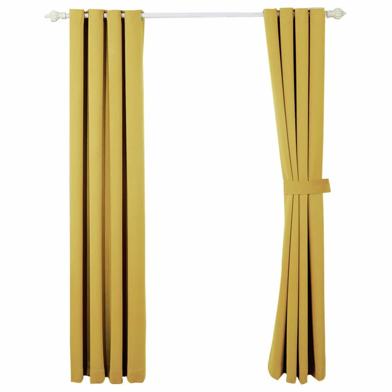 Brand new π₯ BNF Home Serenta Black Out Curtains 4 Piece Sets, Jo Joba Yellow, 54" X 96" β¨