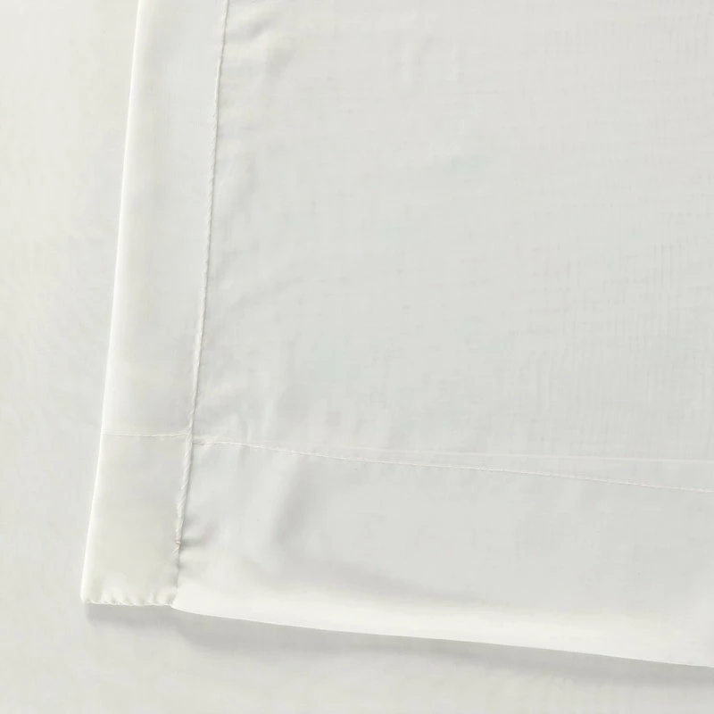 Cheapest π Half Price Drapes Signature Double Wide Off White Sheer Curtain Single Panel, 100"x120" π - Image 5