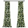 Hot Sale 👏 Lush Decor Tropical Paradise Window Panel Set, Green, 84"x52" 👏