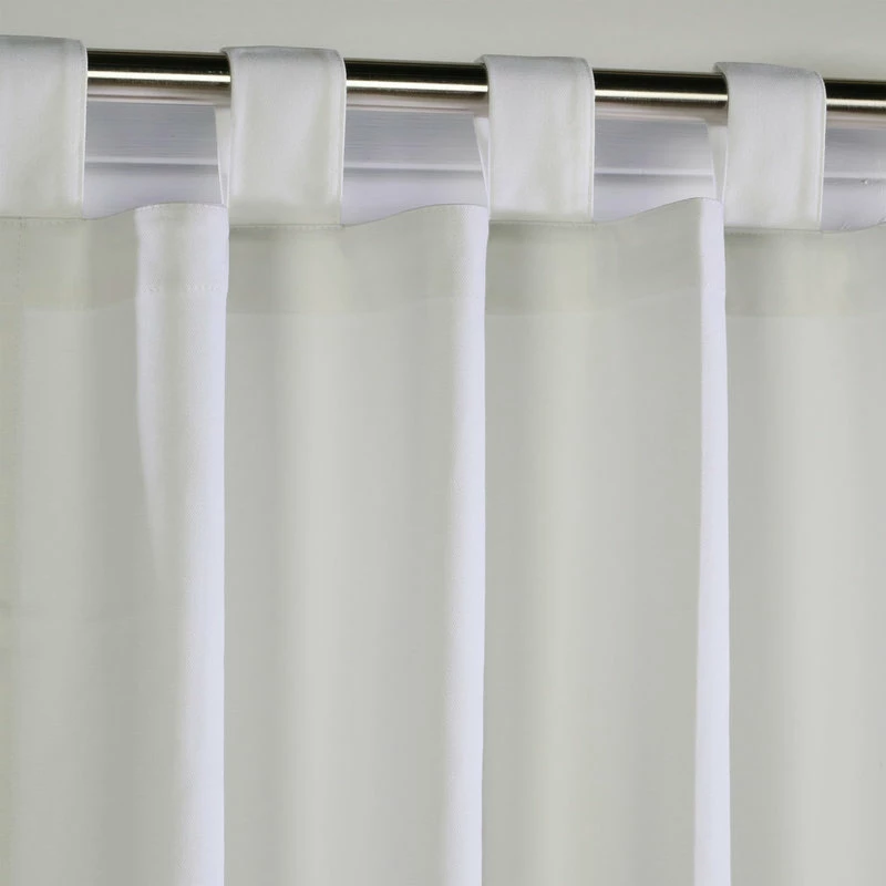 Discount π€© Commonwealth Home Fashions Weathermate Tab Top Panel Pair 40 X 84 In White π― - Image 3