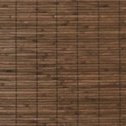 Best Sale 🔔 Lewis Hyman, Inc. Cordless Cocoa Dockside Flatstick Bamboo Roman Shade, 39"x64" 😀