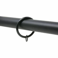 Best deal ⌛ Urbanest 1 1/2" Metal Curtain Rings With Eyelets, Black, Set Of 28 😀