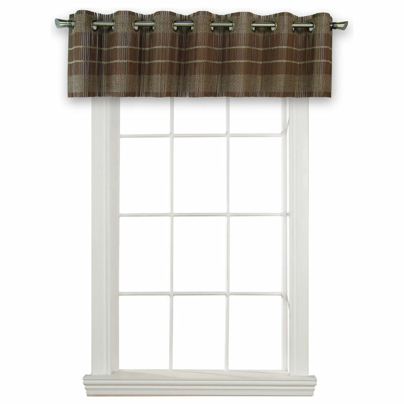 Buy βοΈ Versailles Home Fashions Inc Bamboo Wood Valance With Grommets, 72"x12" π₯°