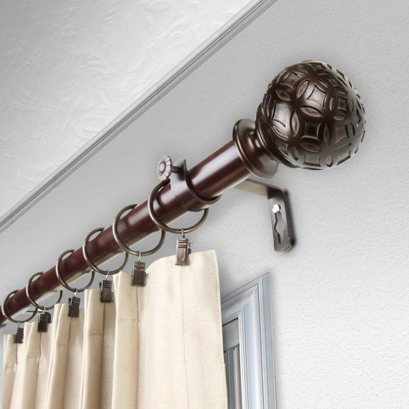 Top 10 π Rod Desyne Plaid 1" Curtain Rod, Bronze, 28"-48" π€©