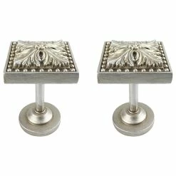 Discount ❤️ Urbanest Elmore Drapery Medallion Holdback, Pewter, Set Of 2 🧨