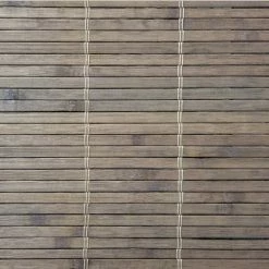 Promo 💯 Lewis Hyman, Inc. Cordless Driftwood Dockside Flatstick Bamboo Roman Shade, 48"x64" 🤩