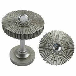Cheapest π Urbanest Sunburst Medallion Drapery Holdback, Pewter. Set Of 2 π