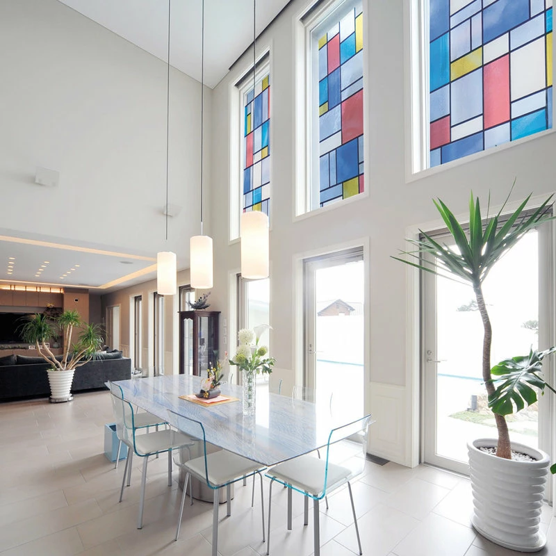 Outlet β€οΈ Brewster Home Fashions Mondrian Self Adhesive Window Film π - Image 2