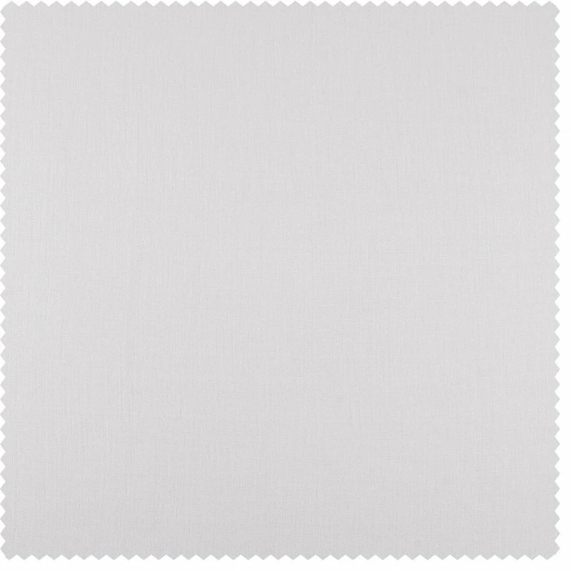 Hot Sale π Half Price Drapes Purity White Linen Sheer Curtain Single Panel, 50"x96" π - Image 7