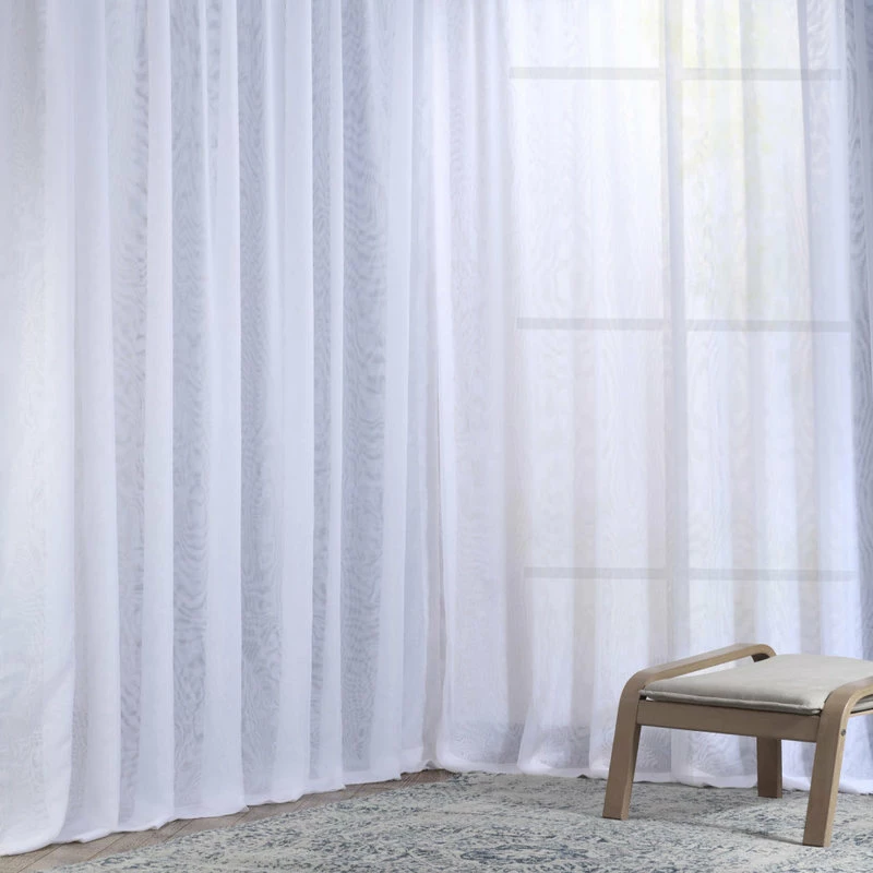 Wholesale 𧨠Half Price Drapes Signature Double Wide White Sheer Curtain Single Panel, 100"x96" βοΈ - Image 3