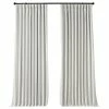Cheapest 🤩 Half Price Drapes Blackout Extra Wide Vintage Textured Faux Dupioni Curtain, Off White, 100"x96" 👏