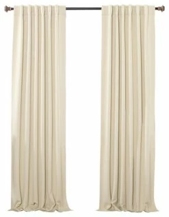 Brand new 💯 Best Home Fashion Solid Thermal Blackout Curtain Panels, Beige, 108", Set Of 2 🧨