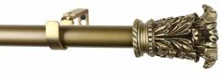 Brand new ✨ Urbanest 1" Diameter Chilton Curtain Rod, 48"-84", Renaissance Gold ⌛