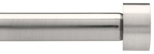 Brand new 𧨠Umbra Cappa Nickel Curtain Rod, 3/4" β¨