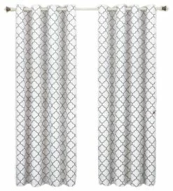 Best Pirce ⭐ Royal Tradirion Meridian Room Darkening Grommet Panels, 2PC, White, 104"x96" 😍