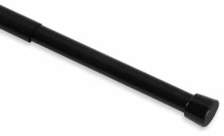 Flash Sale 🌟 Rod Desyne 11/16" Oval Spring Tension Rod 22"-36", Black 🎁