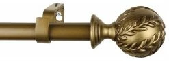 Buy 😉 Urbanest 1" Vine Curtain Rod, 28"-48", Renaissance Gold 💯