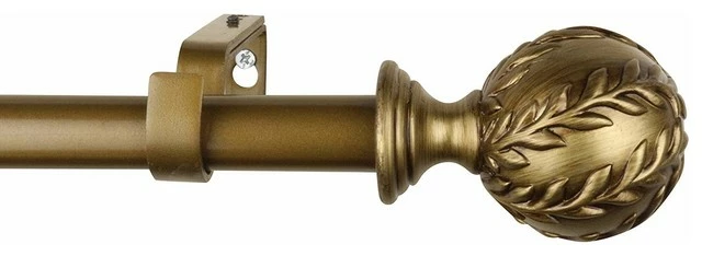 Buy π Urbanest 1" Vine Curtain Rod, 28"-48", Renaissance Gold π―